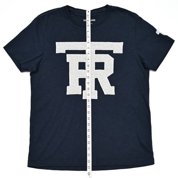 True Religion University of TR Short Sleeve Applique Graphic T-Shirt Large Adult - Picture 3 of 11
